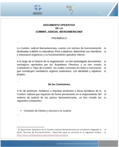 Documento operativo
